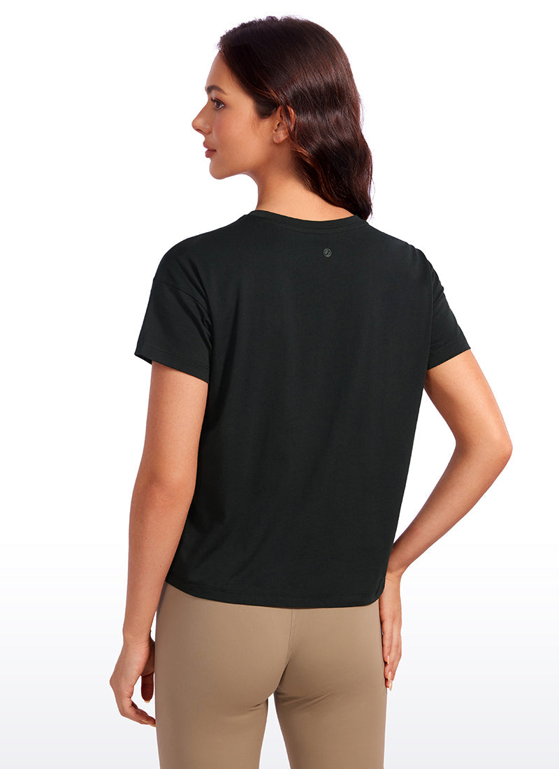 Pima Cotton Loose Fit Short Sleeve