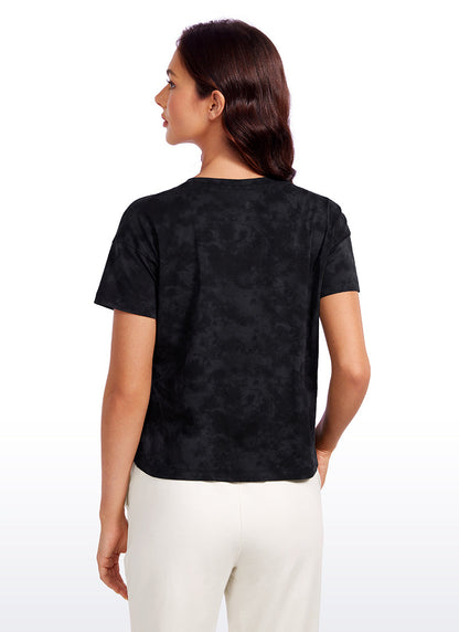 Pima Cotton Loose Fit Short Sleeve