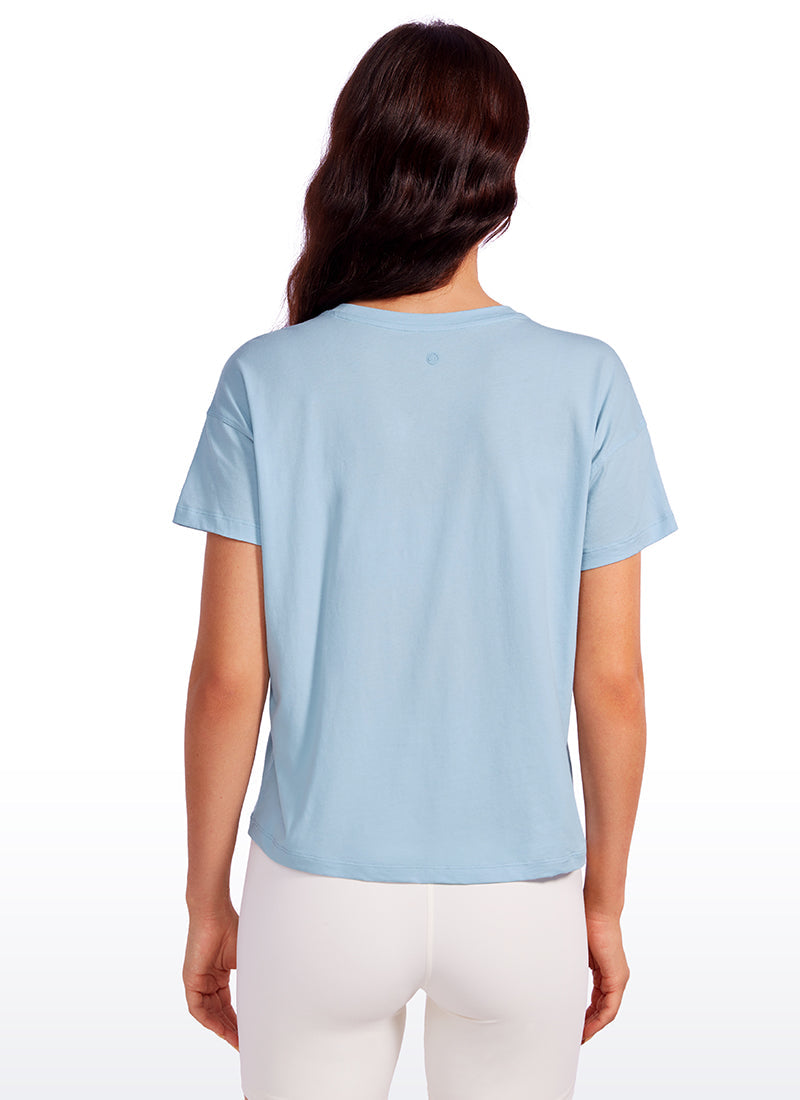 Pima Cotton Loose Fit Short Sleeve