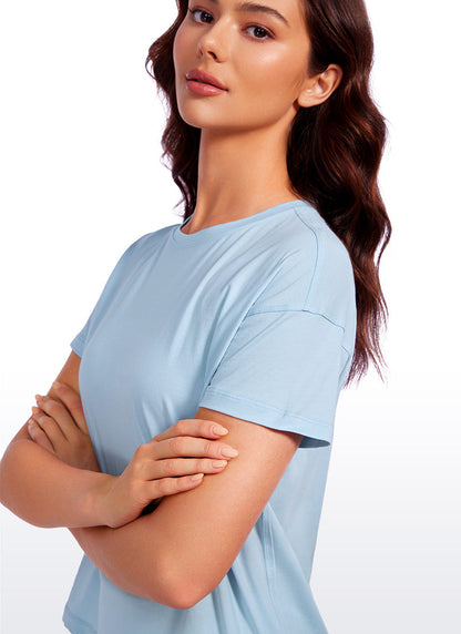 Pima Cotton Loose Fit Short Sleeve