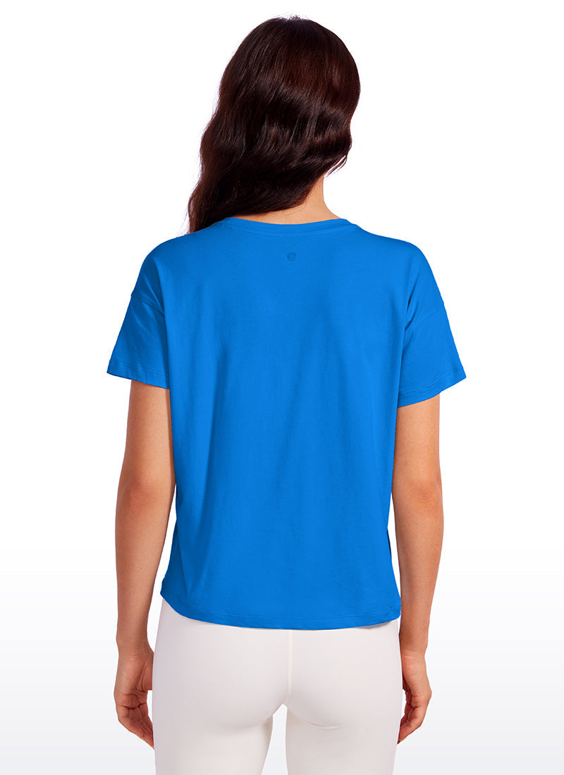 Pima Cotton Loose Fit Short Sleeve