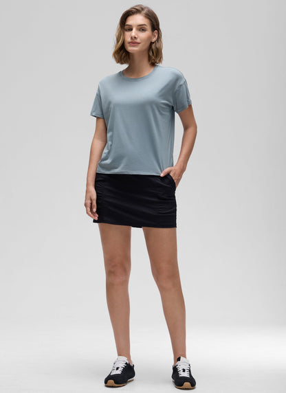 Pima Cotton Loose Fit Short Sleeve