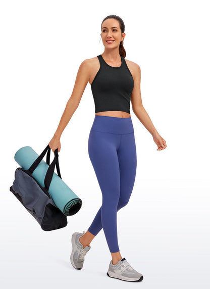 Seamless Ribbed Racerback Crop Tank