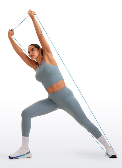 Seamless Ribbed Racerback Crop Tank