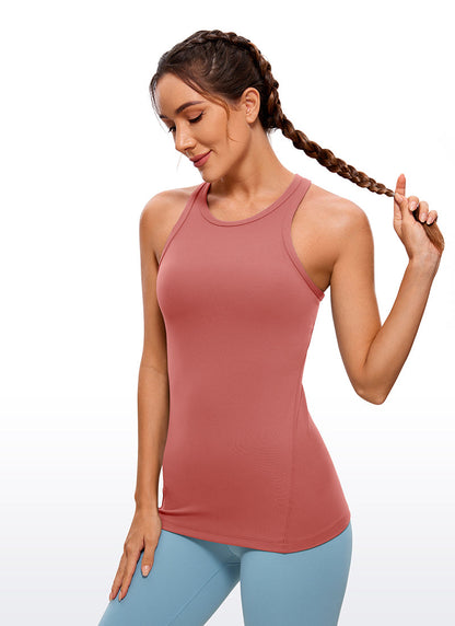 Butterluxe Hip Length Racerback Tank