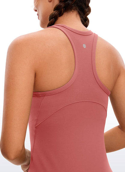 Butterluxe Hip Length Racerback Tank