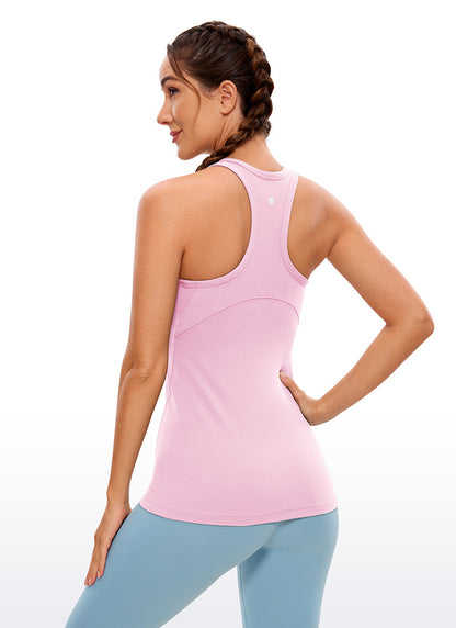 Butterluxe Hip Length Racerback Tank