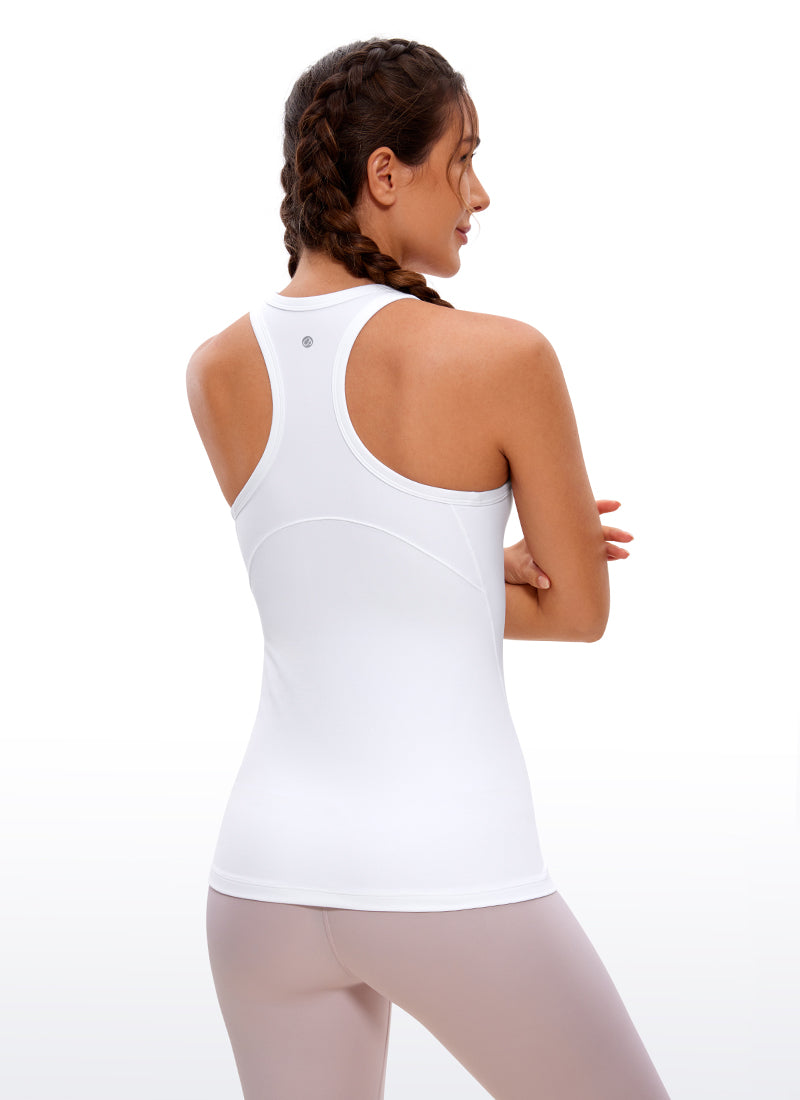 Butterluxe Hip Length Racerback Tank