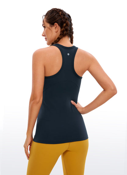 Butterluxe Hip Length Racerback Tank