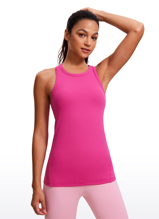 Butterluxe Hip Length Racerback Tank