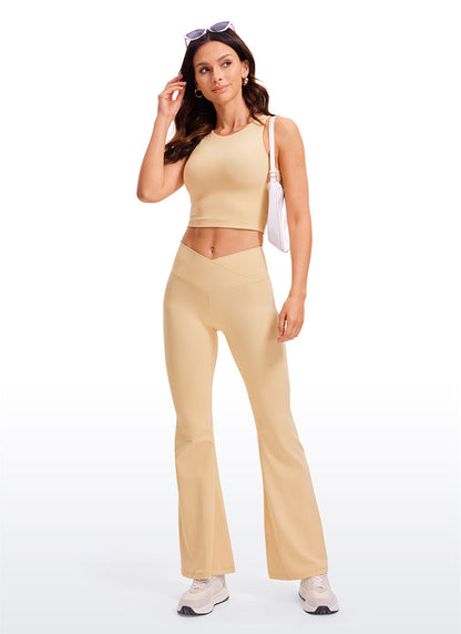 Butterluxe Cropped Wide Back Tank