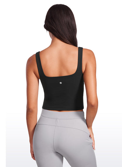 Butterluxe Double Lined Square Neck Tank