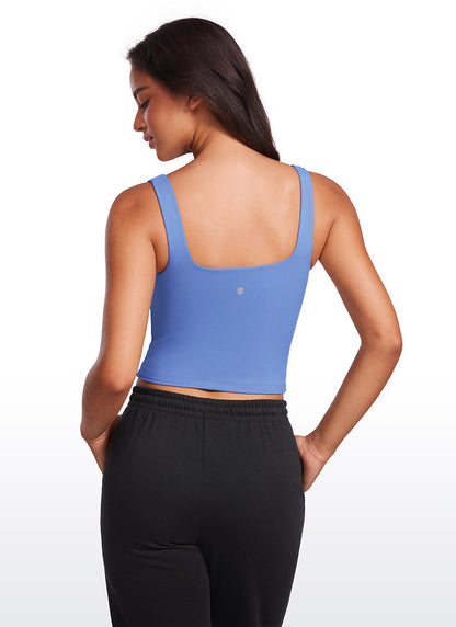 Butterluxe Double Lined Square Neck Tank