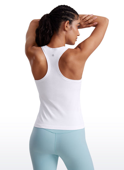 Seamless Crewneck Racerback Tank