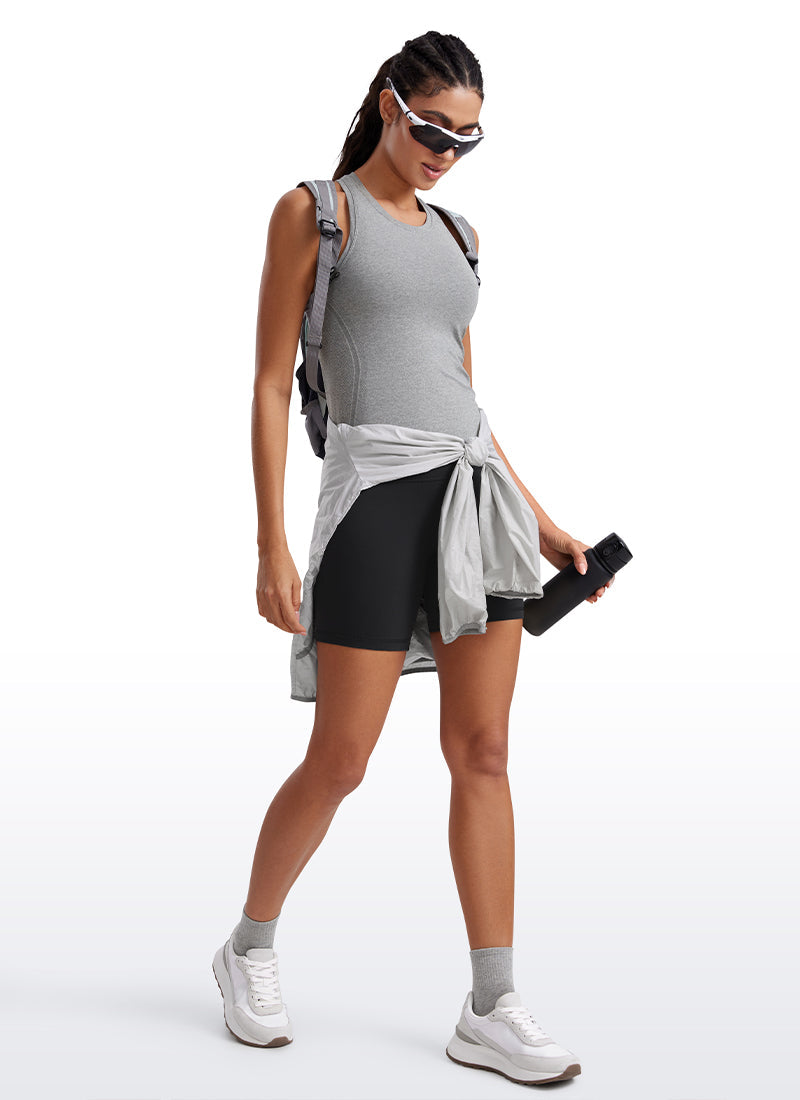 Seamless Crewneck Racerback Tank