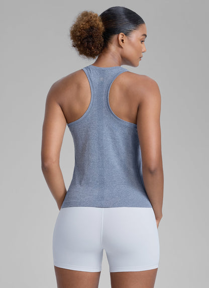 Seamless Crewneck Racerback Tank