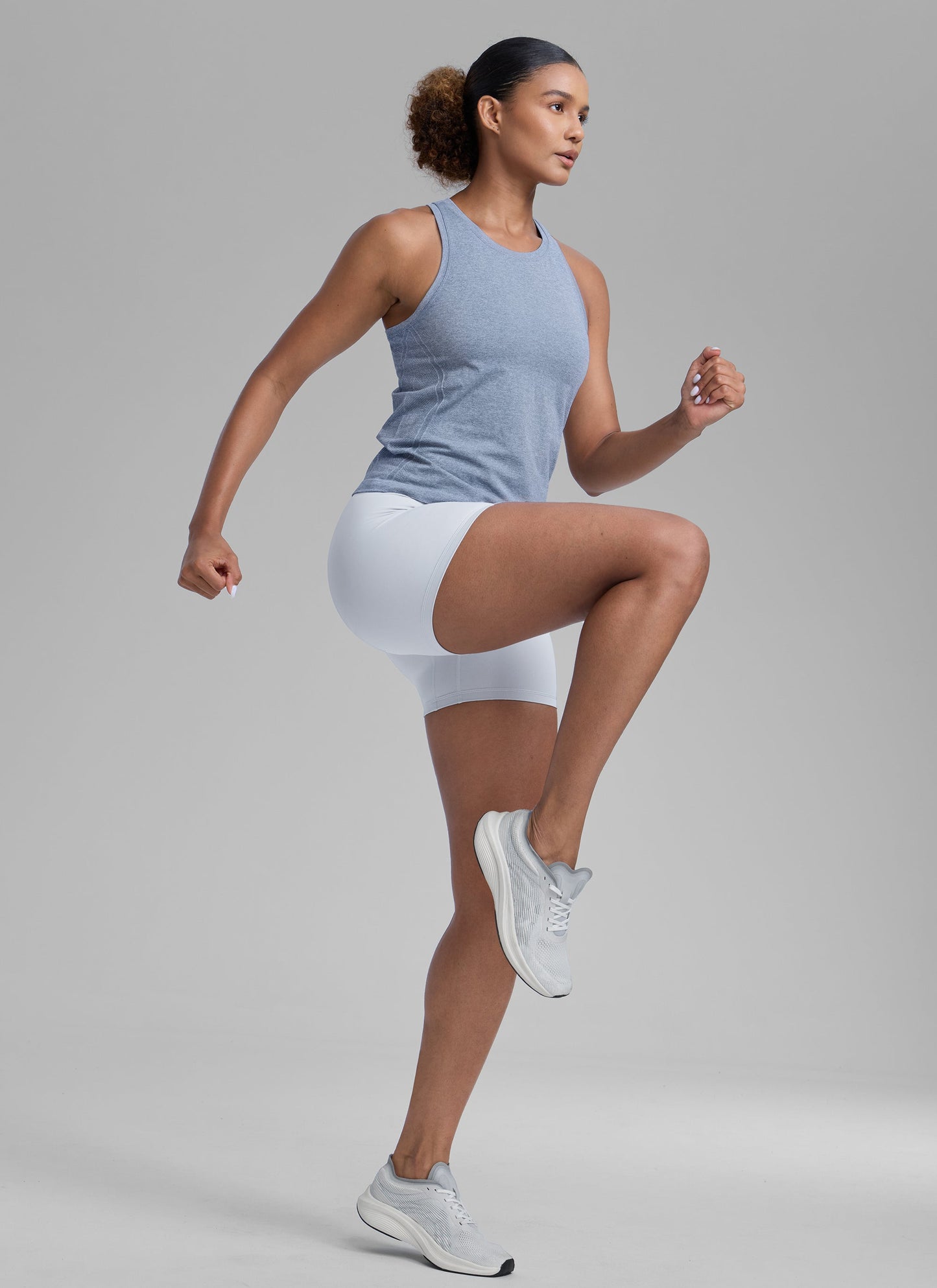 Seamless Crewneck Racerback Tank