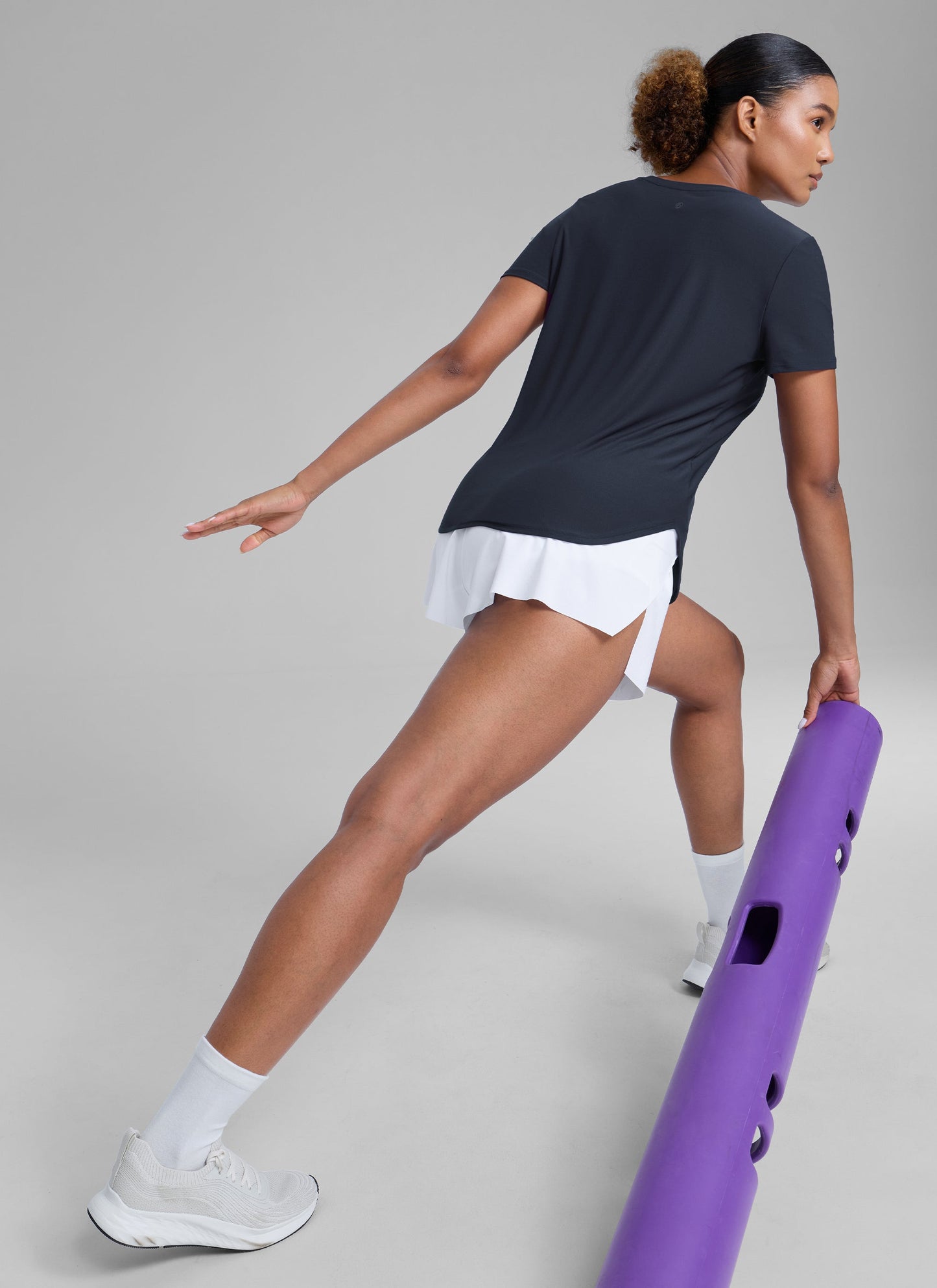 Cloudweight Crewneck Side Slit Short Sleeve