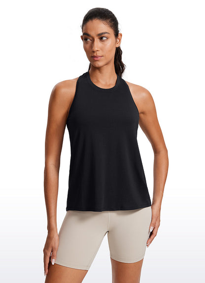 Racerback Casual Sleeveless Tank