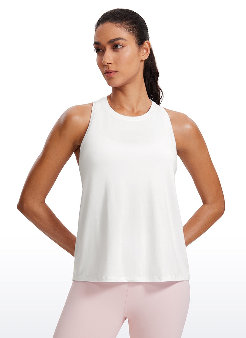 Racerback Casual Sleeveless Tank