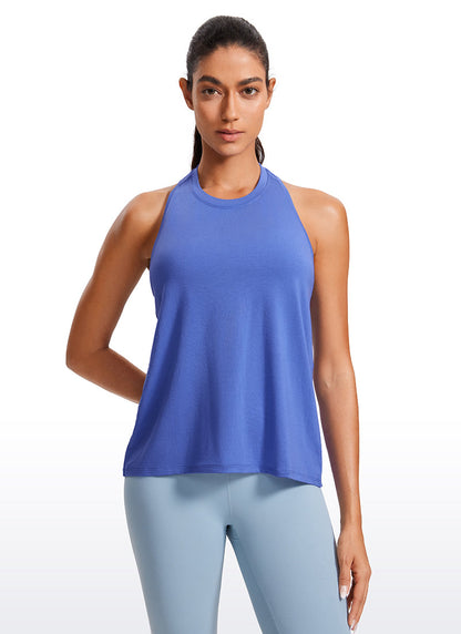 Racerback Casual Sleeveless Tank