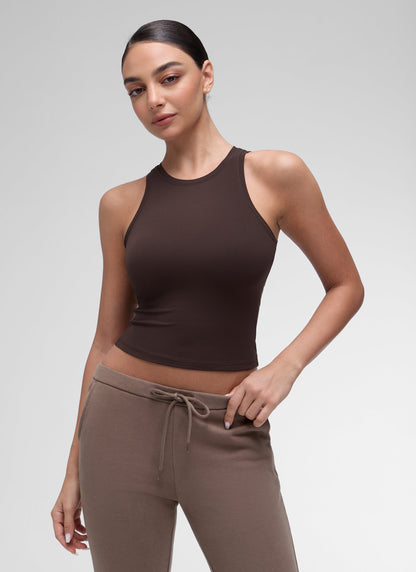 Softembrace Double Lined Sleeveless Tank