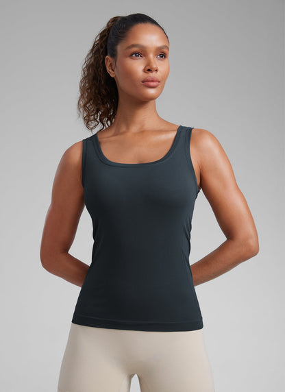 Seamless Low U Back Breathable Tank
