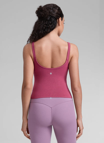 Seamless Open Back Yoga Sports Bra