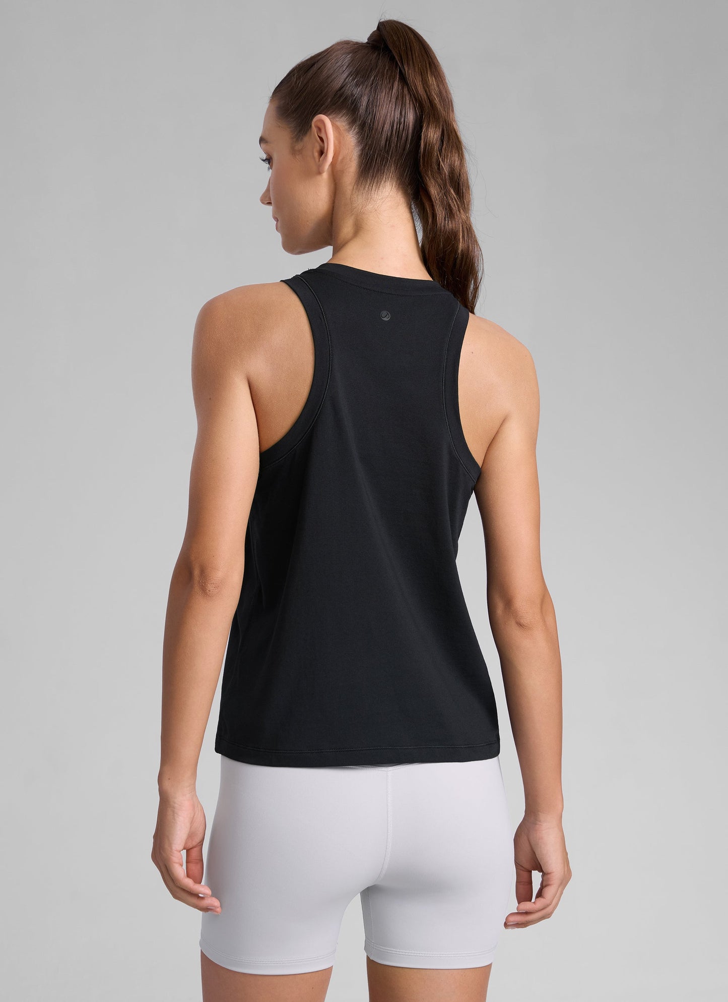 Poly Cotton-Blend Racerback Tank