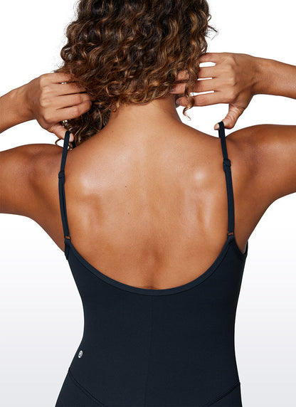 Butterluxe Thin Strap Short Bodysuit 4''