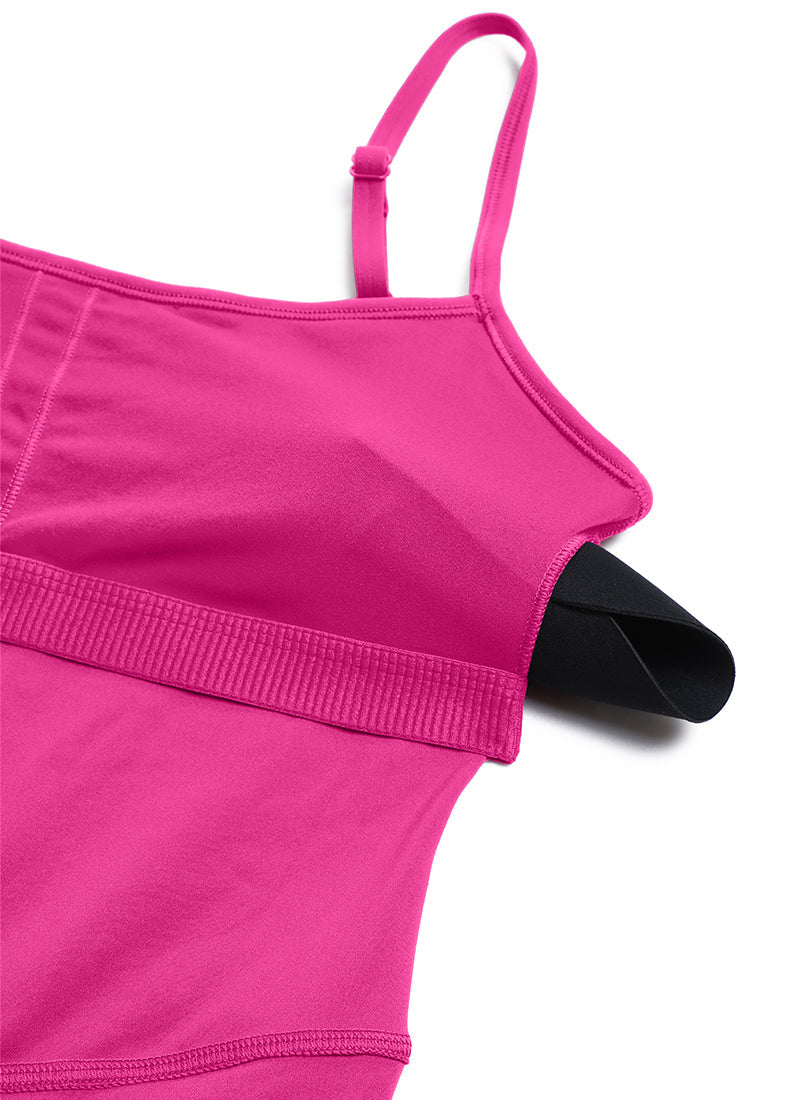 Butterluxe Thin Strap Short Bodysuit 4''