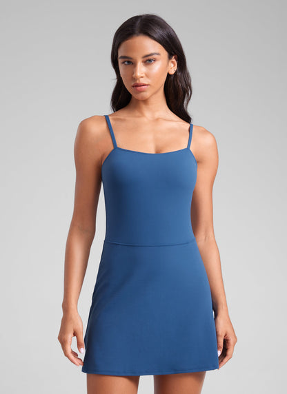 Butterluxe Spaghetti Strap Short Dress