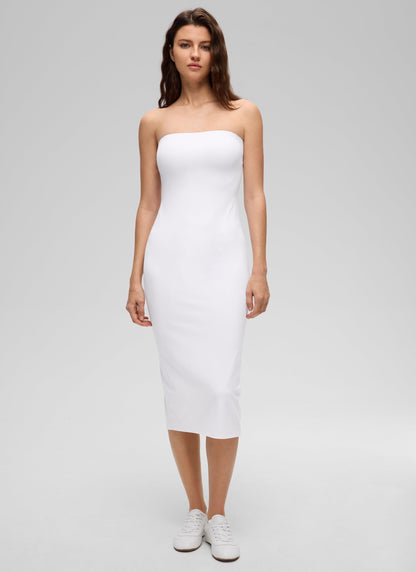 Butterluxe Strapless Bodycon Midi Dress
