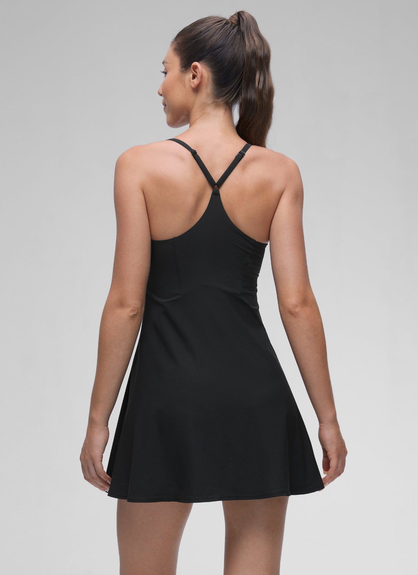 Feathery-Fit Stretchy Built in Bra Pocket Dress