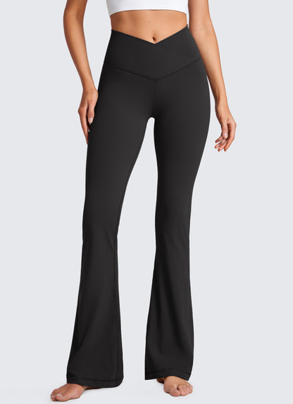 Butterluxe Crossover Flare Legging 33''