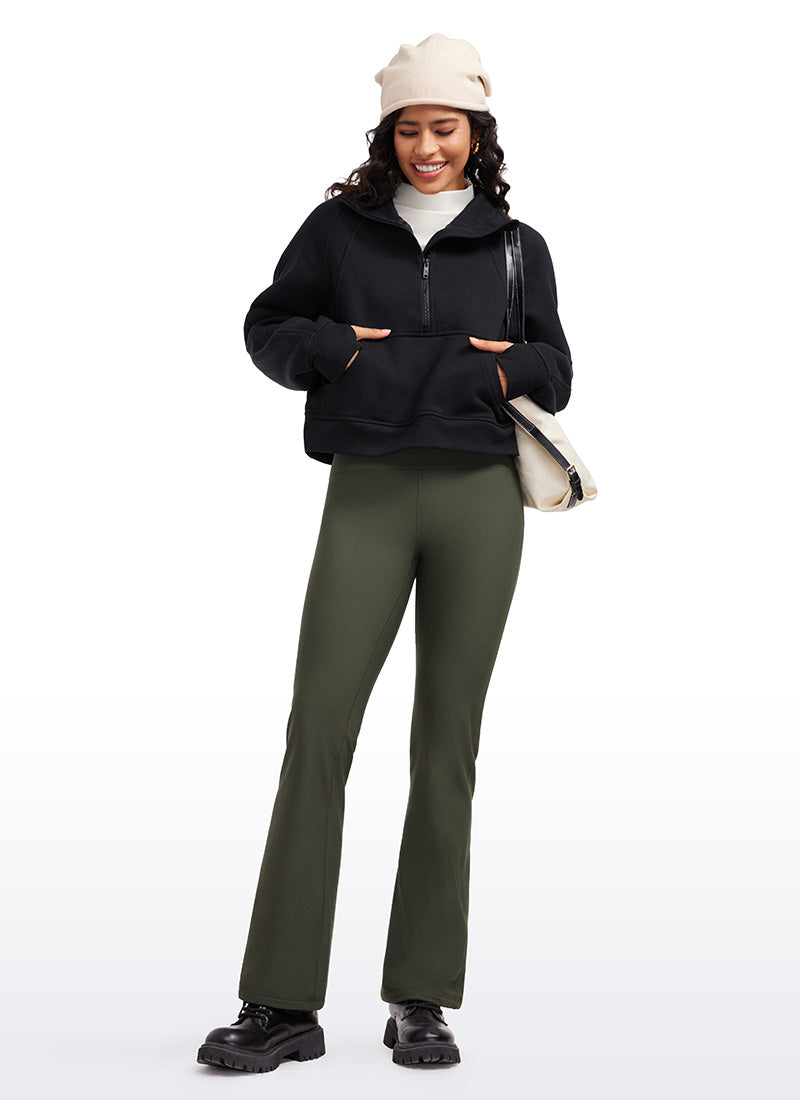 Fleece Lined Flare Legging 31"
