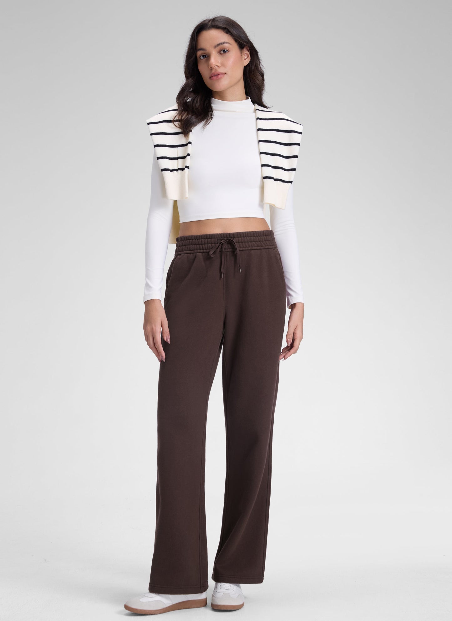 Fleece Lined Straight Leg Sweatpant 30''