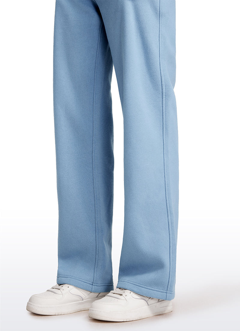 Fleece Lined Straight Leg Sweatpant 30''