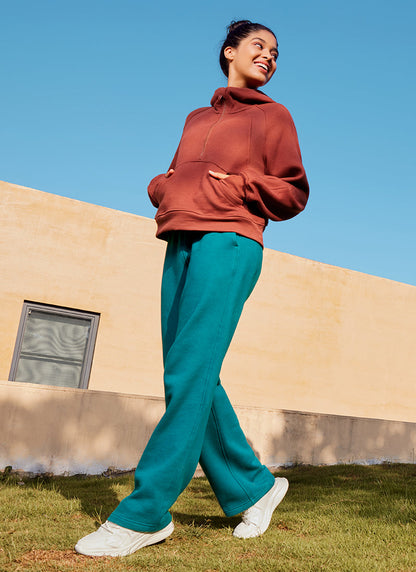 Fleece Lined Straight Leg Sweatpant 30''