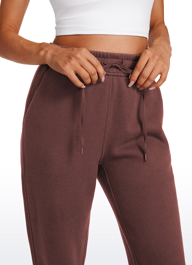 Fleece Lined High Rise Sweatpant 28''