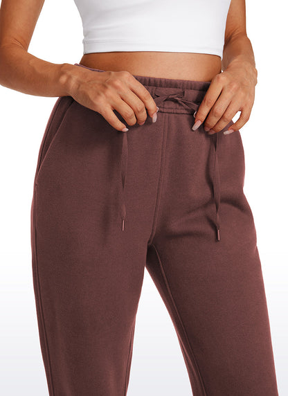 Fleece Lined High Rise Sweatpant 28''