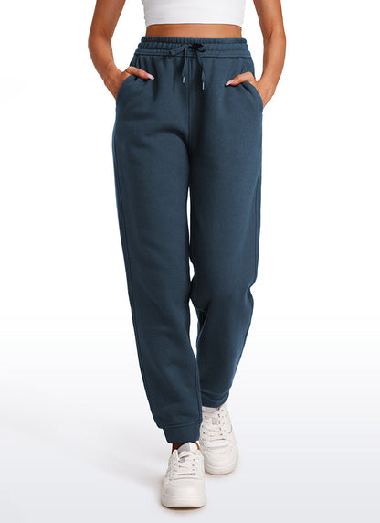 Fleece Lined High Rise Sweatpant 28''