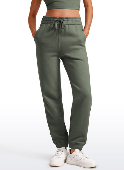 Fleece Lined High Rise Sweatpant 28''