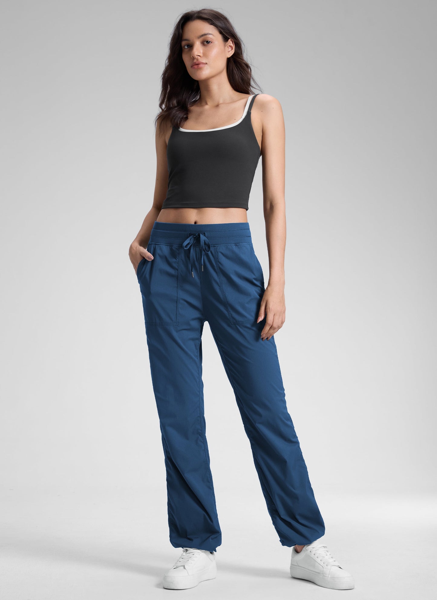 Lightweight Straight Leg Pocket Pant 30"