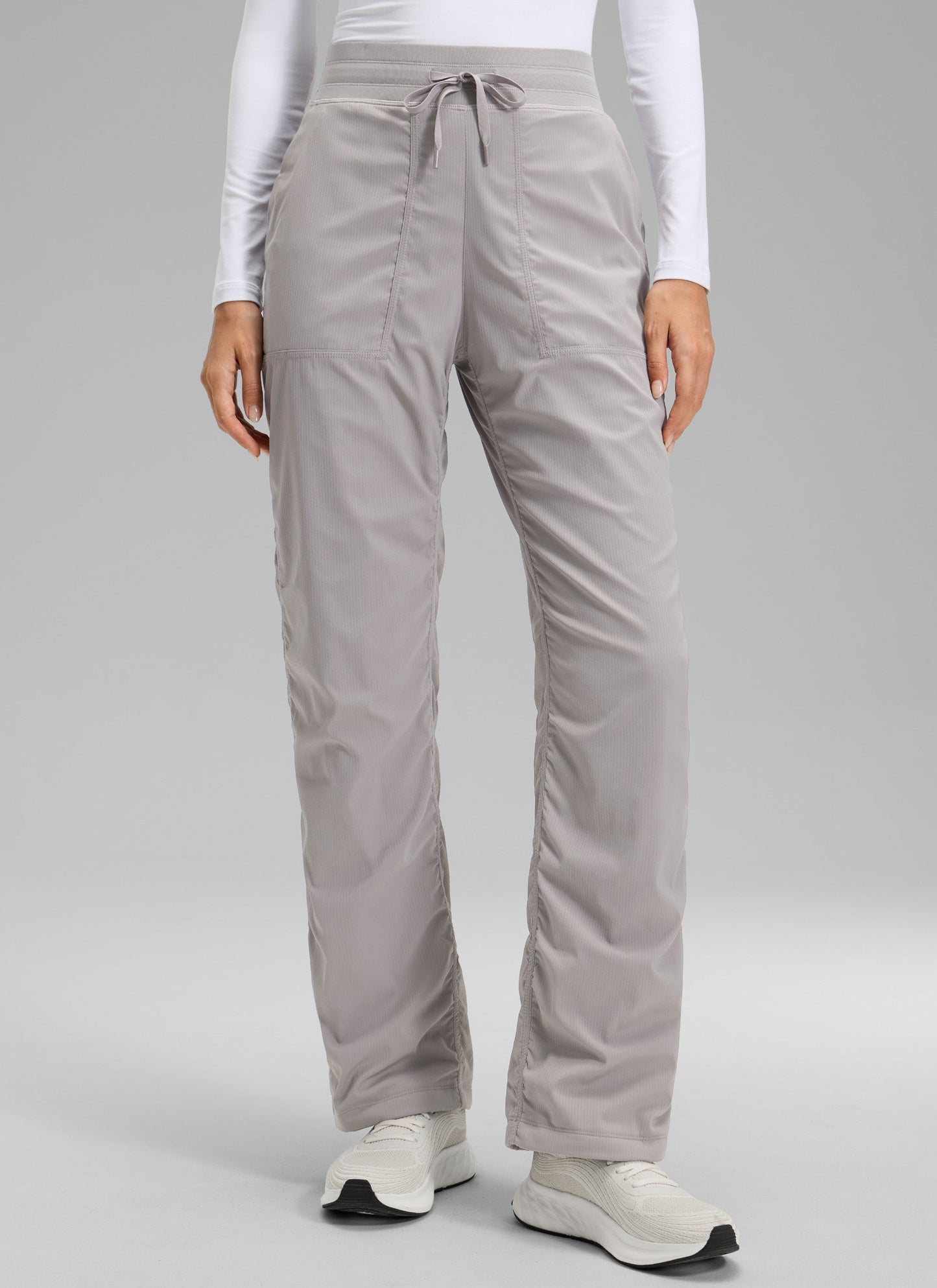 Fleece Lined Straight Leg Pocket Pant 30"