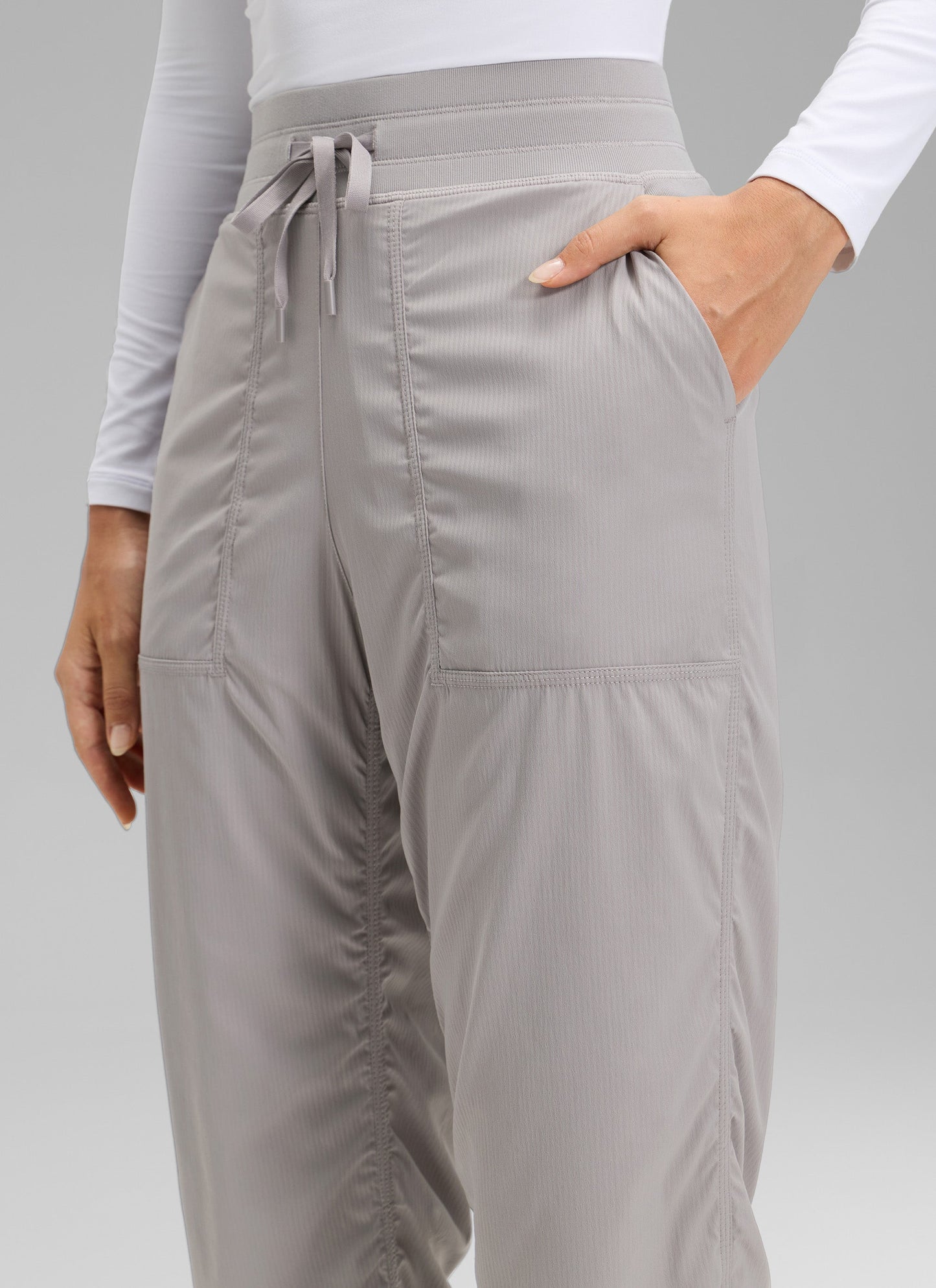 Fleece Lined Straight Leg Pocket Pant 30"