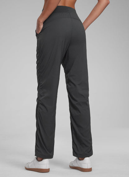 Lightweight Straight Leg Workout Pocket Pant 28"
