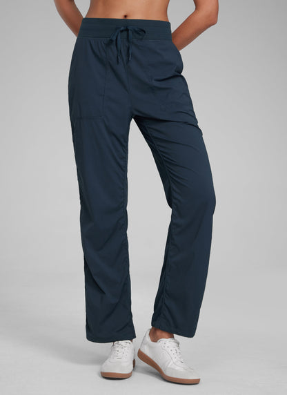 Lightweight Straight Leg Workout Pocket Pant 28"