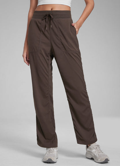 Lightweight Straight Leg Workout Pocket Pant 28"