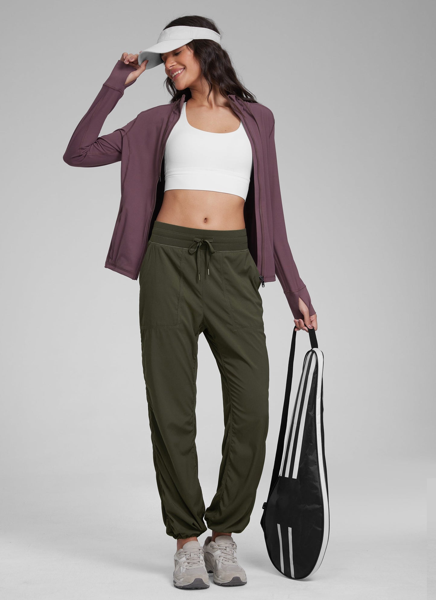 Lightweight Straight Leg Workout Pocket Pant 28"